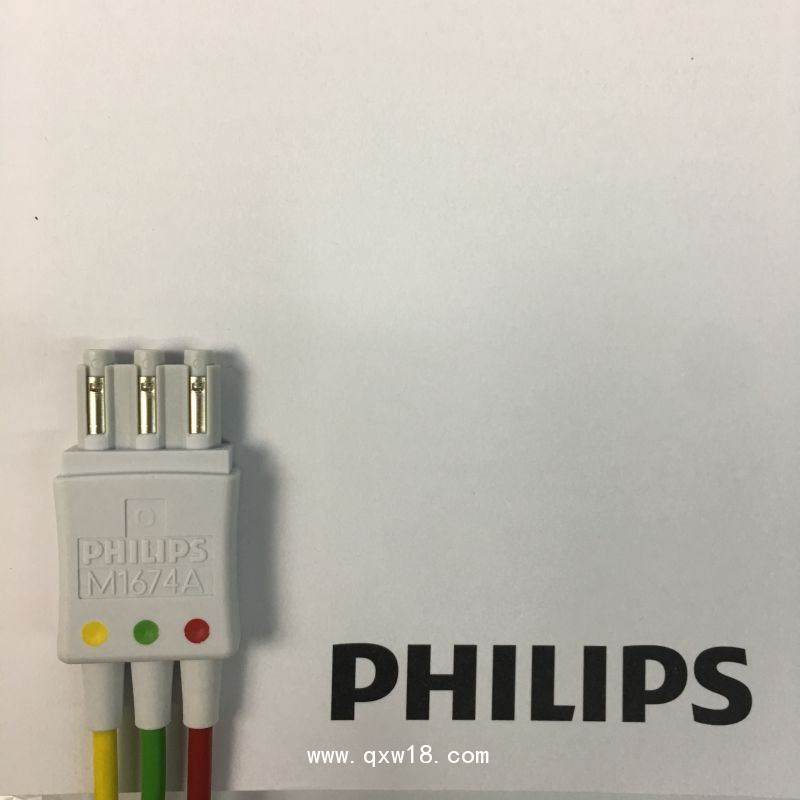 飛利浦原裝心電三導(dǎo)聯(lián)扣式分線歐標(biāo)M1674A
