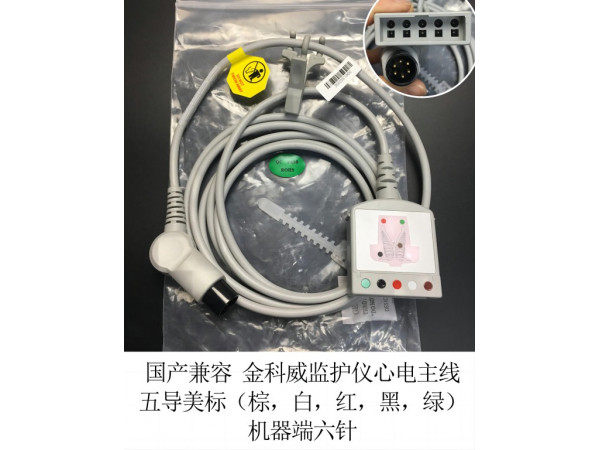 國產(chǎn) 飛利浦金科威6針心電導(dǎo)聯(lián)主線美標(biāo)