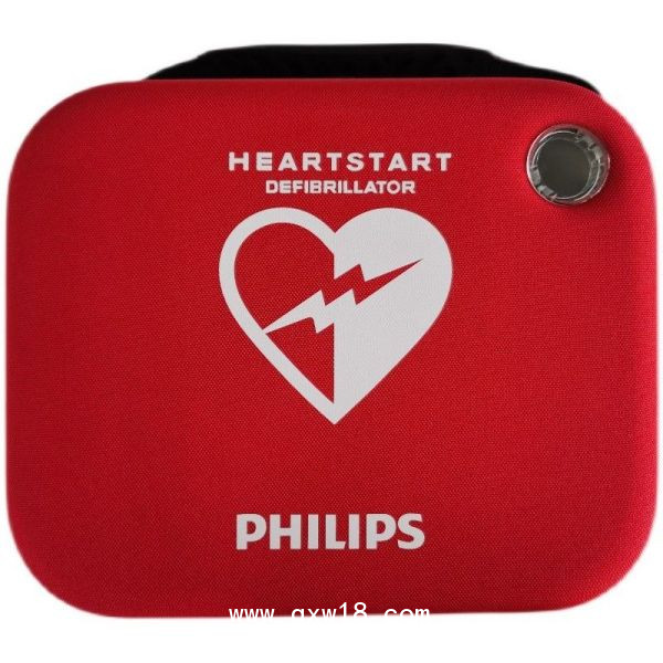 國(guó)產(chǎn)兼容對(duì)應(yīng)飛利浦HS1和FRX除顫儀AED收納包 紅色