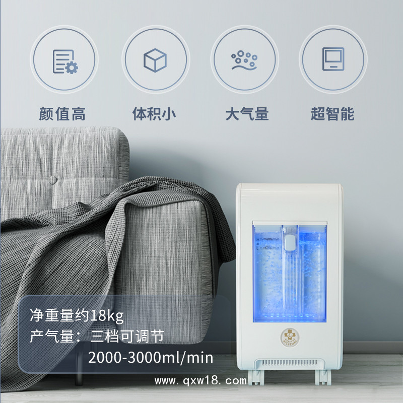潓美氫氧氣霧化機 3000流量  家用氫氧機 吸氫機 制氫機