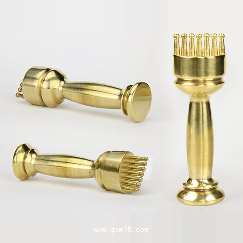 杵針太極杵針智象純銅實心杵針療法七曜混元杵金剛杵