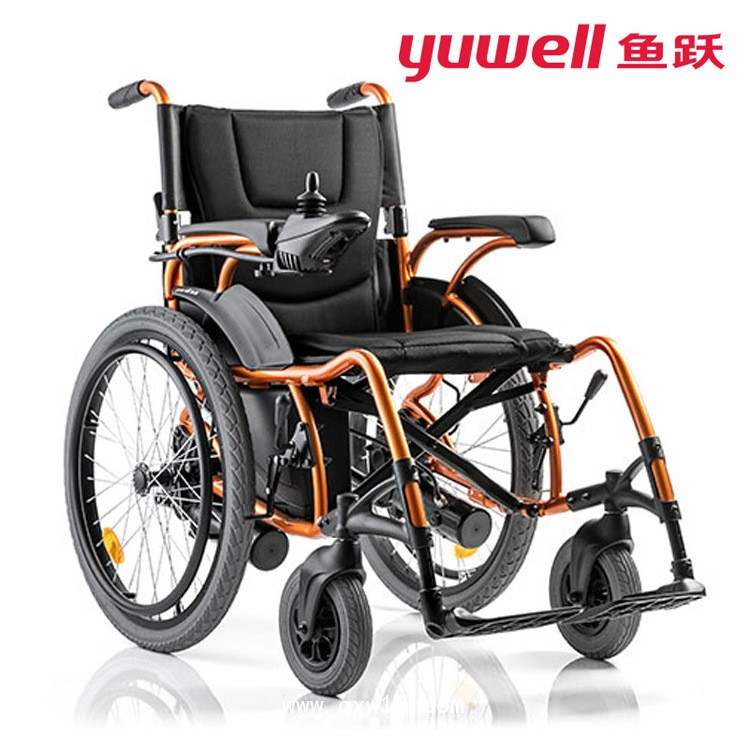 魚躍電動(dòng)輪椅車折疊輕便老年人殘疾人智能全自動(dòng)代步車D210D