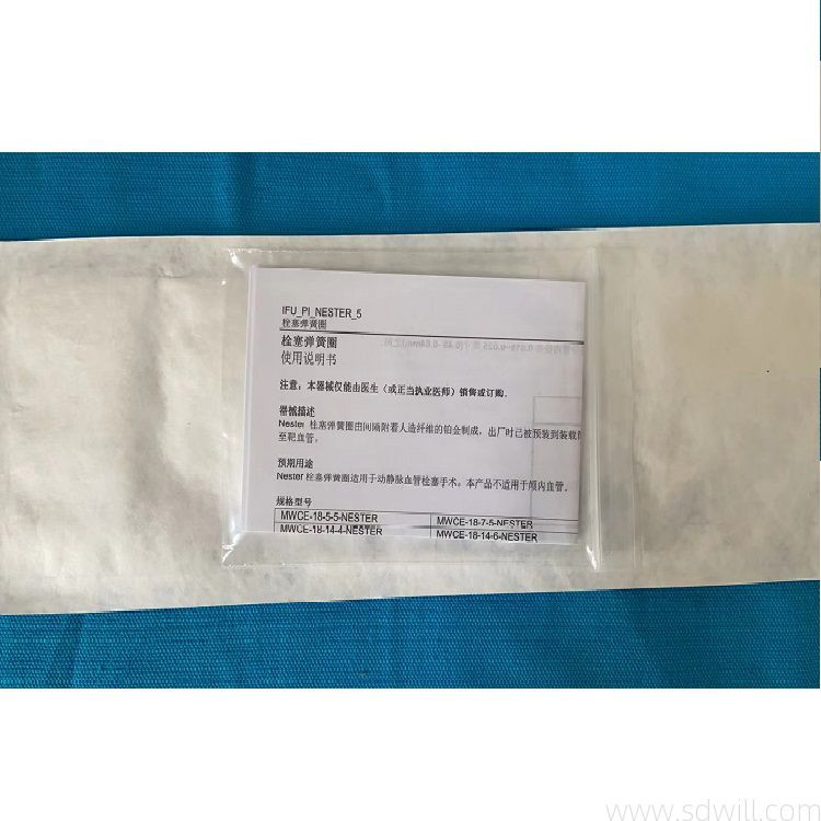 美國(guó)庫(kù)克栓塞彈簧圈MWCE-18-14-4-NESTER