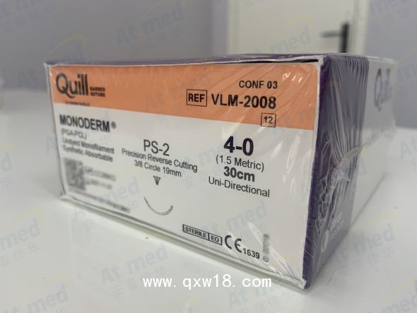 舜科 帶倒鉤軟組織縫合可吸收免打結外科縫線VLM-2008