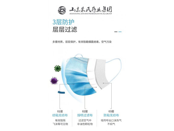 一次性醫(yī)用外科口罩成品10片（中文）