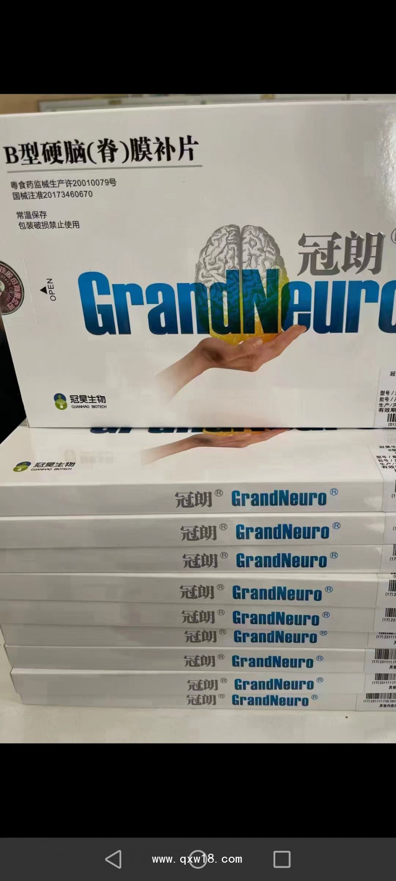 冠昊B型硬腦（脊）膜補片