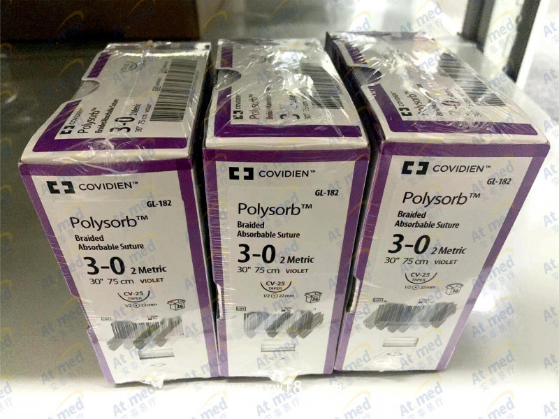 柯惠 Covidien 合成可吸收性外科縫線 GL182 36根/盒