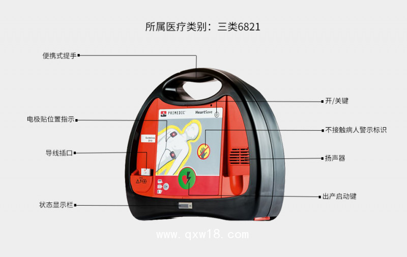 德國(guó)普美康A(chǔ)ED自動(dòng)體外除顫儀