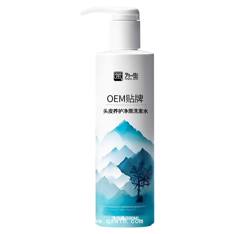為一生廠家生產(chǎn)頭皮養(yǎng)護凈屑洗發(fā)水可貼牌
