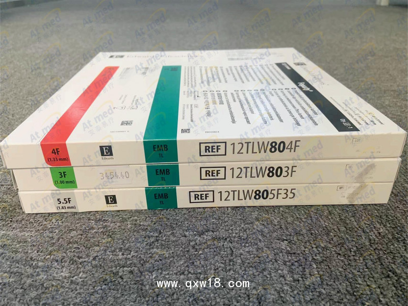 愛德華 雙腔取血栓導管 12TLW805F35、12TLW803F、12TLW804F