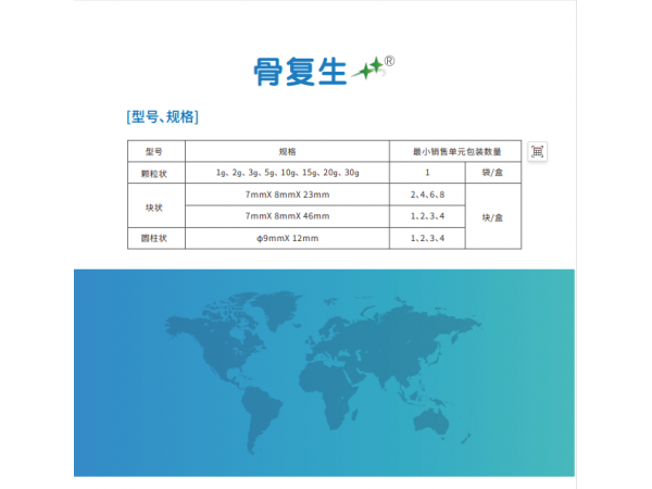 國產(chǎn)骨科用雙星骨復生可吸收骨修復替代材料