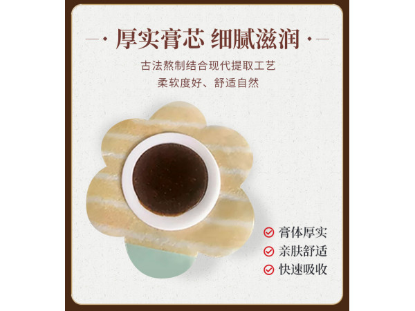 梅花穴位貼藥泥貼批發(fā)代理定制定做醫(yī)院診所OEM