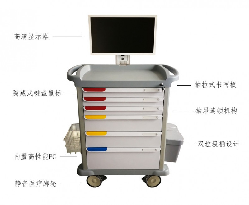 智能護理治療推車 護理車