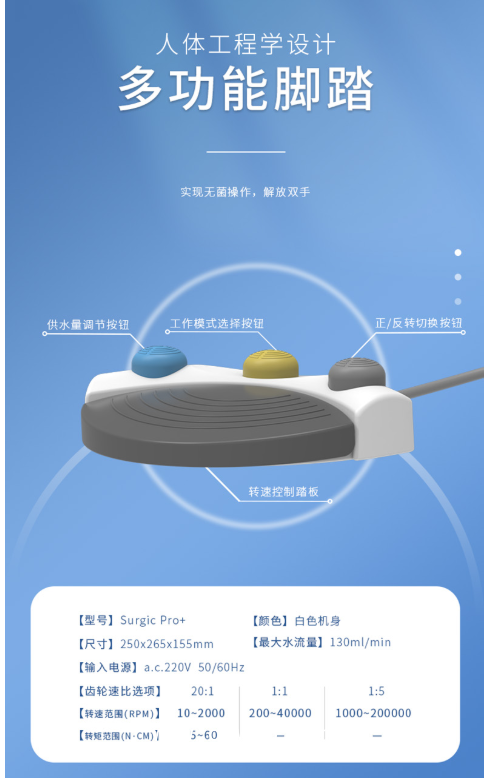 思科達(dá)CICADA 牙科種植機(jī)SurgicPro+