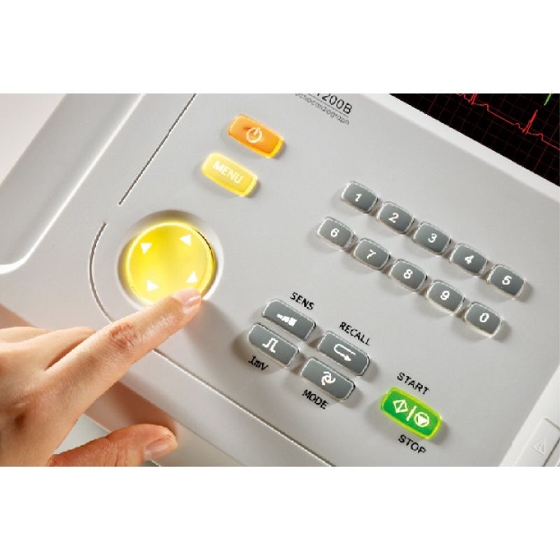 科曼CM1200B數(shù)字式十二道心電圖機十二導聯(lián)心電圖監(jiān)測儀