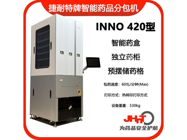 JHNT捷耐特牌擺藥機(jī)、包藥機(jī)，分包機(jī)、發(fā)藥機(jī)INNO420型