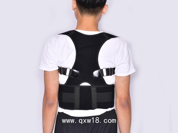 成人背部固定帶男女通用帶支撐綁帶背部肩胛骨護(hù)具