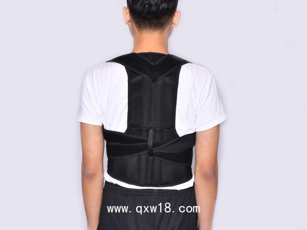 成人背部固定帶男女通用帶支撐綁帶背部肩胛骨護(hù)具