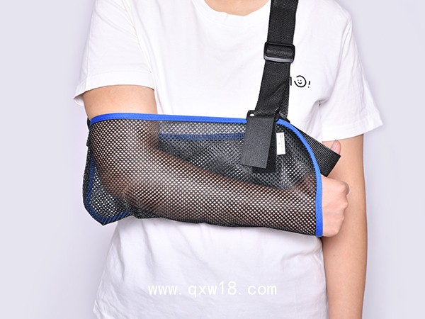 網(wǎng)狀透氣前臂吊帶 可調(diào)節(jié)肩頸腕托帶 手臂固定帶 夏季