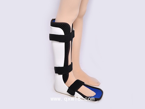 踝足固定支具短款小腿足部鍛煉行走前置護板夾板足托矯正護具