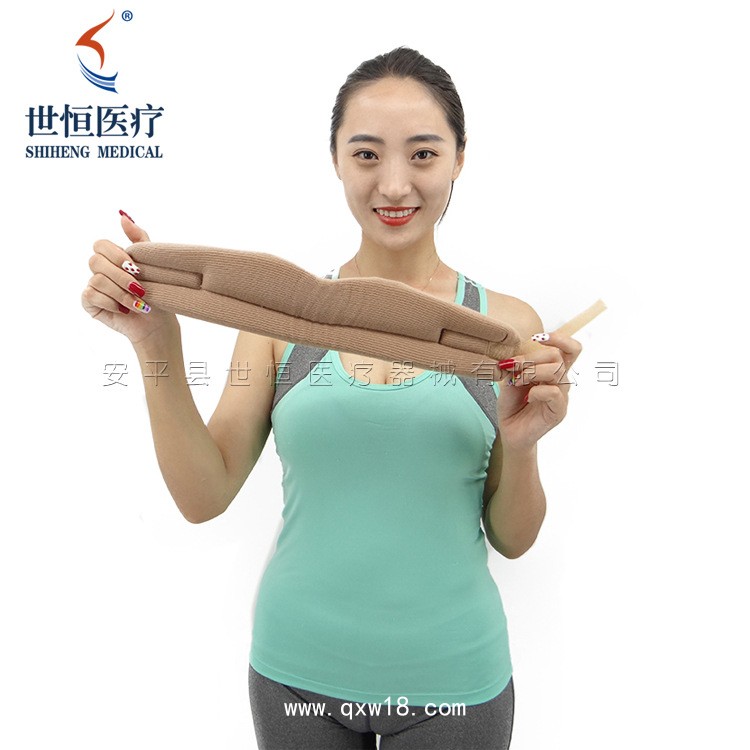 世康恒達(dá) 海綿頸圍領(lǐng)脖子支撐海綿圍領(lǐng)頸部護(hù)具透氣柔軟分體式頸托