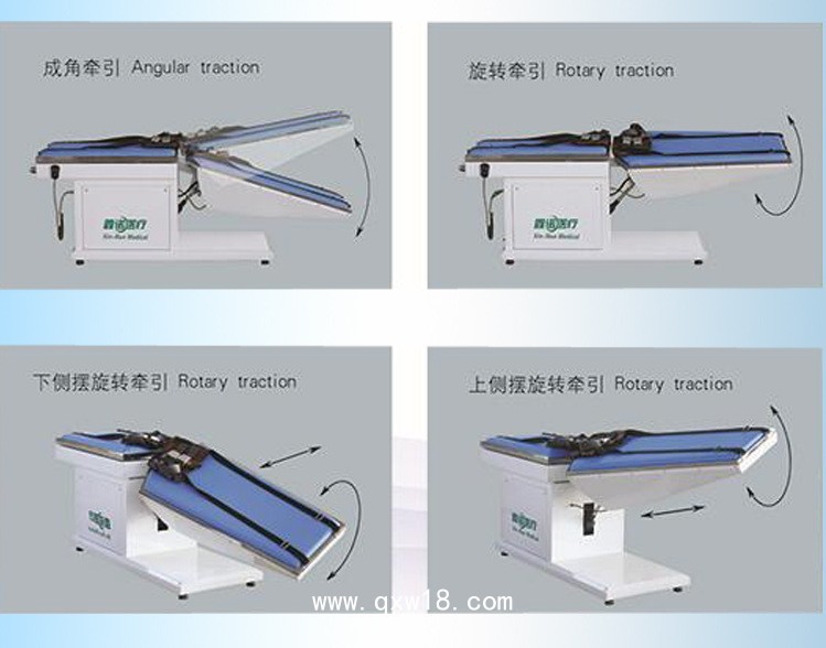 鑫諾微電腦液晶四維腰椎牽引床多功能電動(dòng)頸腰椎牽引床拉伸腰椎治療器自動(dòng)牽引器醫(yī)用