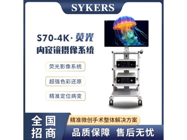 SYKERS 史克斯內(nèi)窺鏡 4K熒光內(nèi)窺鏡攝像系統(tǒng) 4K監(jiān)視器 冷光源 光學接口 臺車