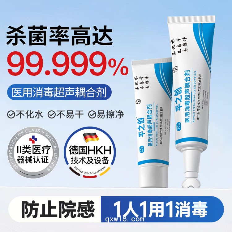 平創(chuàng)醫(yī)療 消毒型超聲耦合劑 B超專用 全國均有掛網