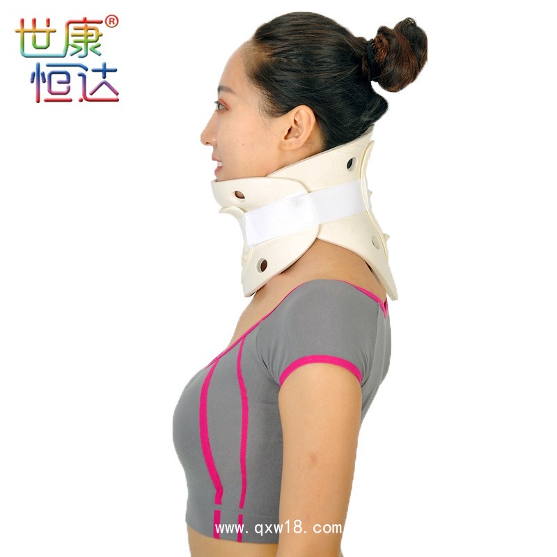 世康恒達(dá) 白色高分子頸托頸椎術(shù)后固定支具頸椎固定器外固定支具
