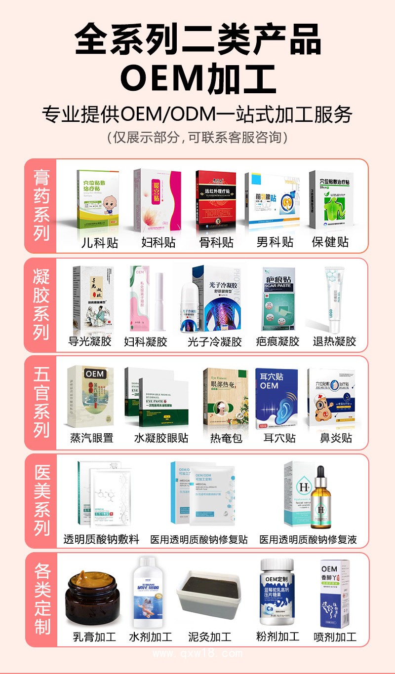 暖宮貼貼牌代加工（免費打樣+免費設計策劃+免費使用文號）