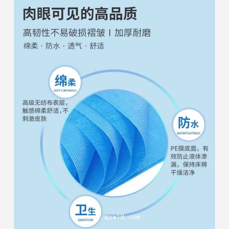 一次性檢查用復(fù)膜墊單/ 獨立包裝 醫(yī)用材質(zhì)/ 一類械字號